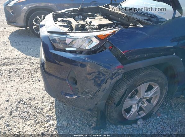2T3W1RFVXMW159947 2021 TOYOTA RAV4 Blue Widok z przodu