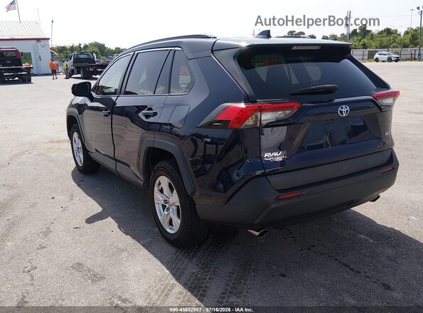 2T3W1RFVXMW167188 2021 TOYOTA RAV4 Dark Blue Tył lewy