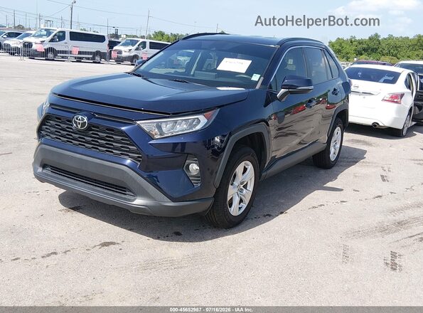 2T3W1RFVXMW167188 2021 TOYOTA RAV4 Dark Blue Przód lewy