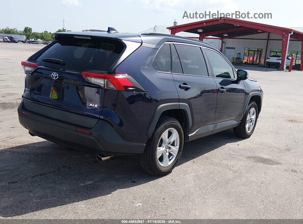2T3W1RFVXMW167188 2021 TOYOTA RAV4 Dark Blue Tył prawy
