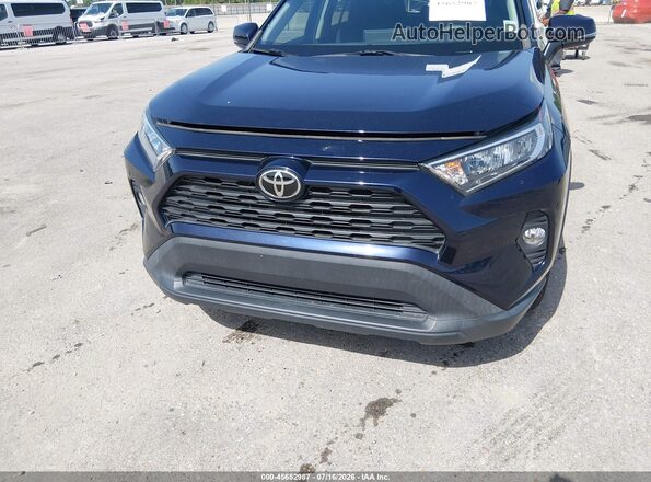 2T3W1RFVXMW167188 2021 TOYOTA RAV4 Dark Blue Widok z przodu
