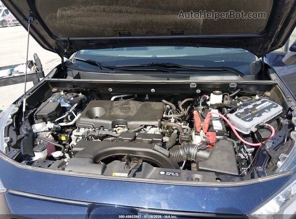 2T3W1RFVXMW167188 2021 TOYOTA RAV4 Dark Blue Widok z tyłu