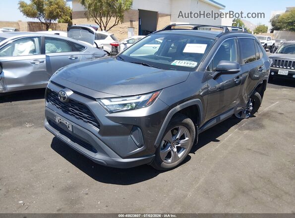 2T3W1RFVXNC177173 2022 TOYOTA RAV4 Серый Передняя левая четверть