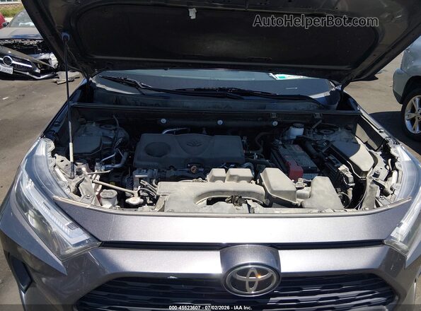 2T3W1RFVXNC177173 2022 TOYOTA RAV4 Серый Вид сзади
