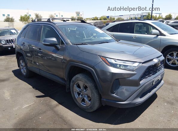 2T3W1RFVXNC177173 2022 TOYOTA RAV4 Серый Вид задней части салона