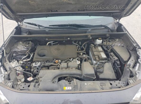 2T3W1RFVXNW203608 2022 TOYOTA RAV4 Gray Vista del compartimento del motor