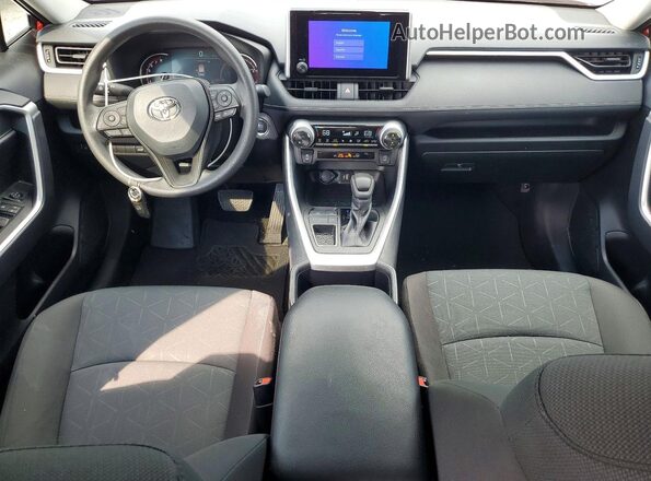 2T3W1RFVXRW354275 2024 TOYOTA RAV4 Red Widok deski rozdzielczej