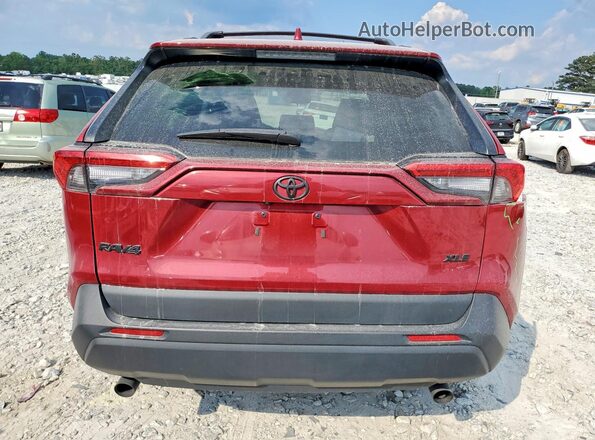 2T3W1RFVXRW354275 2024 TOYOTA RAV4 Red Widok z tyłu
