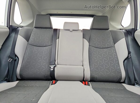2T3W1RFVXSC329397 2025 TOYOTA RAV4 White Vista de los asientos traseros