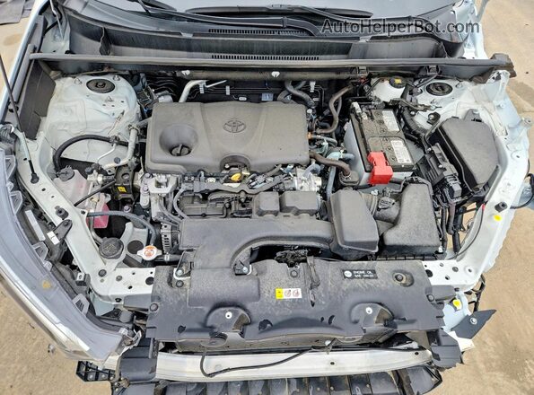 2T3W1RFVXSC329397 2025 TOYOTA RAV4 White Vista del compartimento del motor