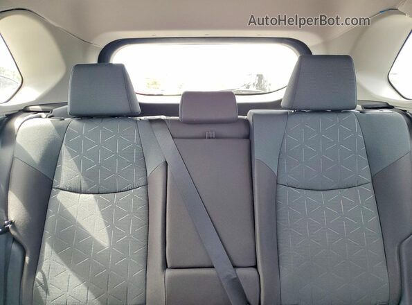 2T3W1RFVXSW435007 2025 TOYOTA RAV4 Red Հետևի նստատեղերի տեսք