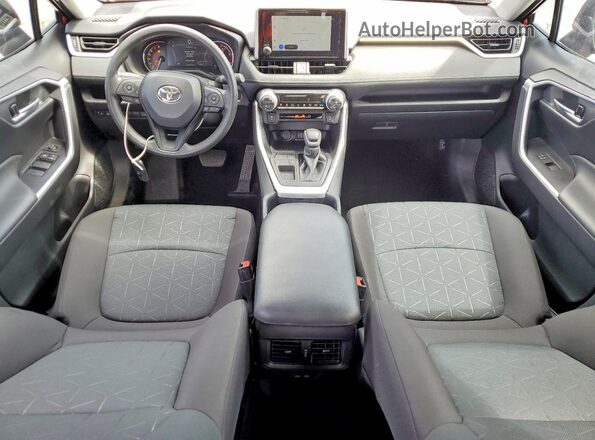 2T3W1RFVXSW435007 2025 TOYOTA RAV4 Red Առջևի վահանակի տեսք