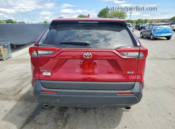 2T3W1RFVXSW435007 2025 TOYOTA RAV4 Red Հետևի տեսք