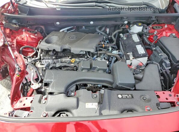 2T3W1RFVXSW435007 2025 TOYOTA RAV4 Red Շարժիչի բաժամունքի տեսք