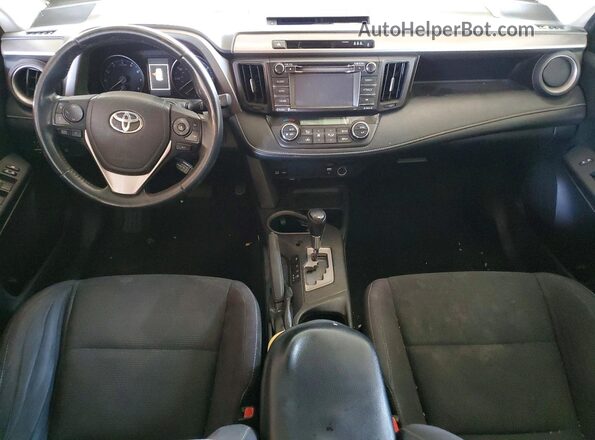 2T3WFREV0HW320119 2017 TOYOTA RAV4 White Vista del salpicadero