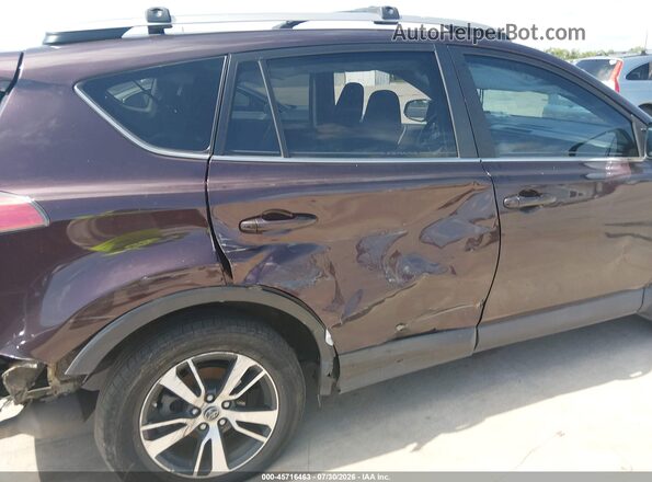 2T3WFREV0HW368378 2017 TOYOTA RAV4 Burgundy Vista frontal