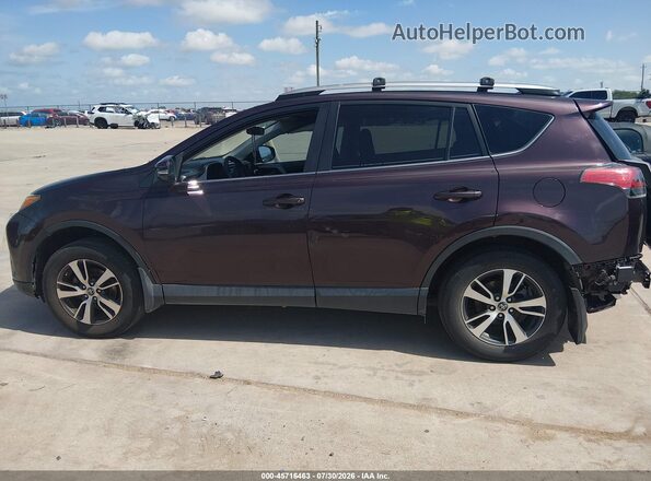 2T3WFREV0HW368378 2017 TOYOTA RAV4 Burgundy Vista interior de 360 grados