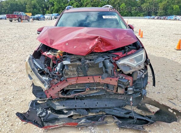 2T3WFREV0JW433526 2018 TOYOTA RAV4 Red წინა ხედი