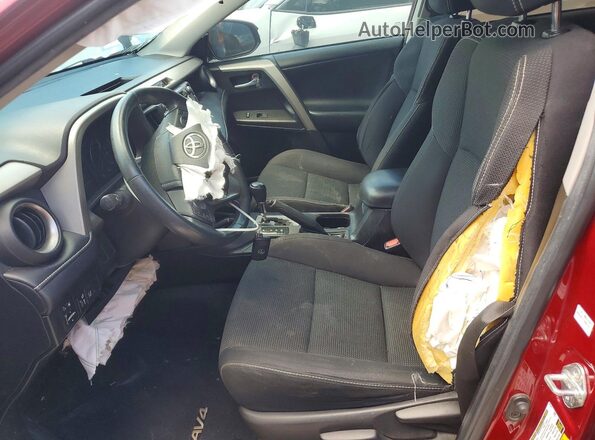 2T3WFREV0JW433526 2018 TOYOTA RAV4 Red წინა სალონის ხედი