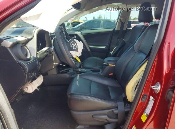 2T3WFREV0JW465621 2018 TOYOTA RAV4 Red წინა სალონის ხედი