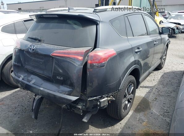 2T3WFREV0JW482581 2018 TOYOTA RAV4 Серый Задняя правая четверть