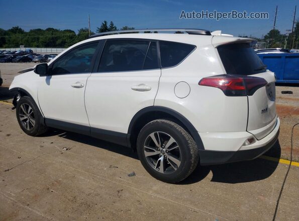 2T3WFREV0JW503347 2018 TOYOTA RAV4 White Задня ліва чверть