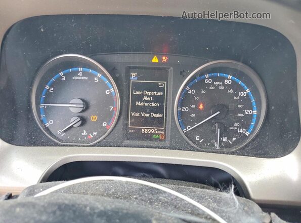 2T3WFREV0JW512565 2018 TOYOTA RAV4 Black ხელსაწყოთა პანელის ხედი