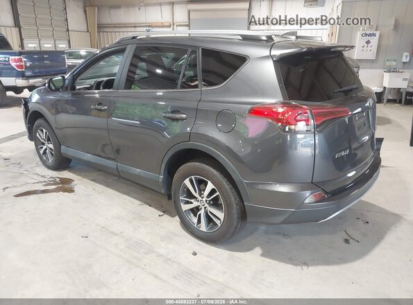 2T3WFREV0JW522268 2018 TOYOTA RAV4 Gray Tył lewy