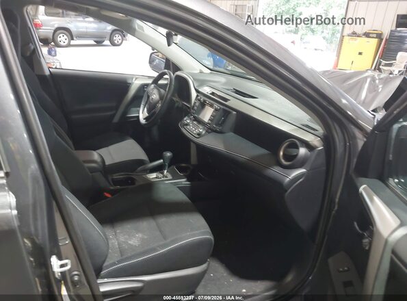 2T3WFREV0JW522268 2018 TOYOTA RAV4 Gray Widok wnętrza z przodu