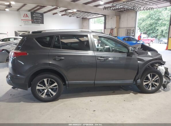 2T3WFREV0JW522268 2018 TOYOTA RAV4 Gray Widok wnętrza 360 stopni