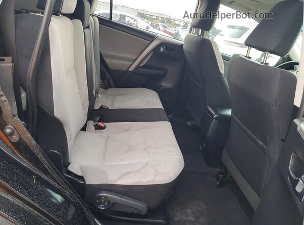 2T3WFREV1GW242903 2016 TOYOTA RAV4 Black Սալոնի հետևի տեսք