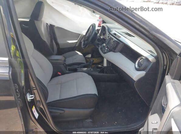 2T3WFREV1HW369054 2017 TOYOTA RAV4 Black Widok wnętrza z przodu