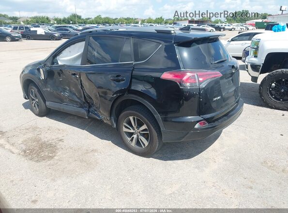 2T3WFREV1HW369054 2017 TOYOTA RAV4 Black Tył lewy