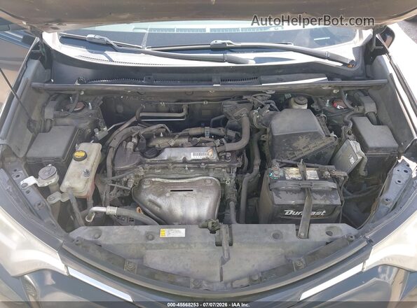 2T3WFREV1HW369054 2017 TOYOTA RAV4 Black Widok z tyłu