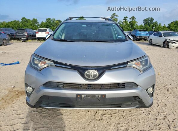 2T3WFREV1JW416122 2018 TOYOTA RAV4 Silver წინა ხედი