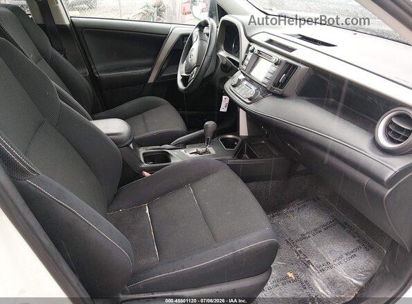 2T3WFREV2GW255661 2016 TOYOTA RAV4 White Vista interior delantera