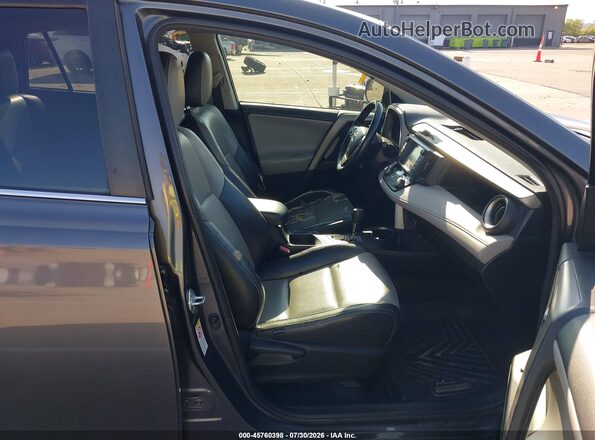2T3WFREV2GW270340 2016 TOYOTA RAV4 Серый Вид салона спереди