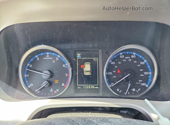 2T3WFREV2GW289101 2016 TOYOTA RAV4 Blue Vista del cuadro de instrumentos