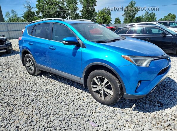 2T3WFREV2GW289101 2016 TOYOTA RAV4 Blue Delantero derecho