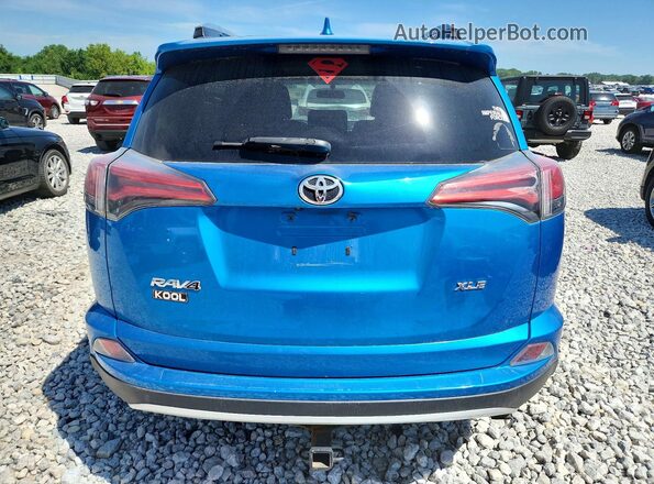 2T3WFREV2GW289101 2016 TOYOTA RAV4 Blue Vista trasera
