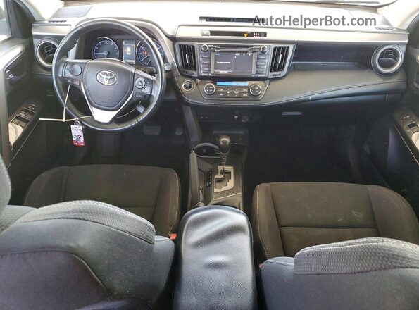 2T3WFREV2JW483909 2018 TOYOTA RAV4 Серый Вид панели приборов