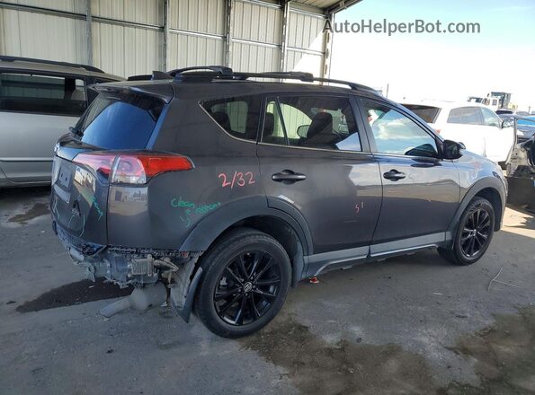 2T3WFREV2JW483909 2018 TOYOTA RAV4 Серый Задняя правая четверть