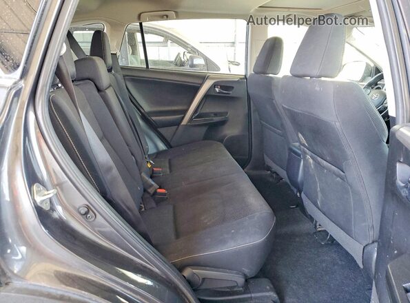 2T3WFREV2JW483909 2018 TOYOTA RAV4 Серый Вид задних сидений