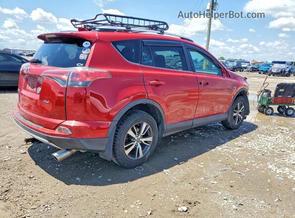 2T3WFREV3GW250615 2016 TOYOTA RAV4 Red Trasero derecho