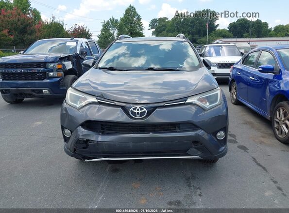 2T3WFREV3GW252803 2016 TOYOTA RAV4 Gray Սարքավորումների վահանակի տեսք