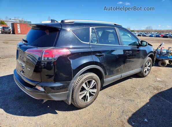 2T3WFREV3HW368827 2017 TOYOTA RAV4 Черный Задняя правая четверть