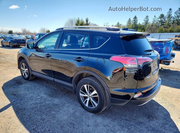 2T3WFREV3HW368827 2017 TOYOTA RAV4 Черный Задняя левая четверть
