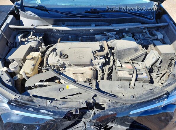 2T3WFREV3HW368827 2017 TOYOTA RAV4 Черный Вид подкапотного пространства