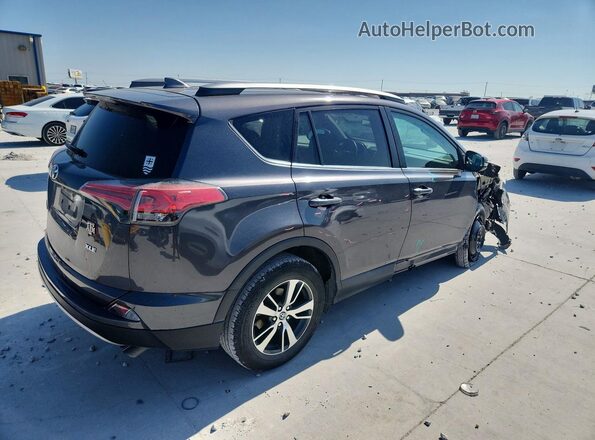 2T3WFREV3JW405753 2018 TOYOTA RAV4 Gray Задня права чверть
