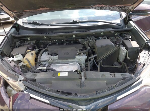 2T3WFREV3JW417496 2018 TOYOTA RAV4 Maroon Հետևի տեսք